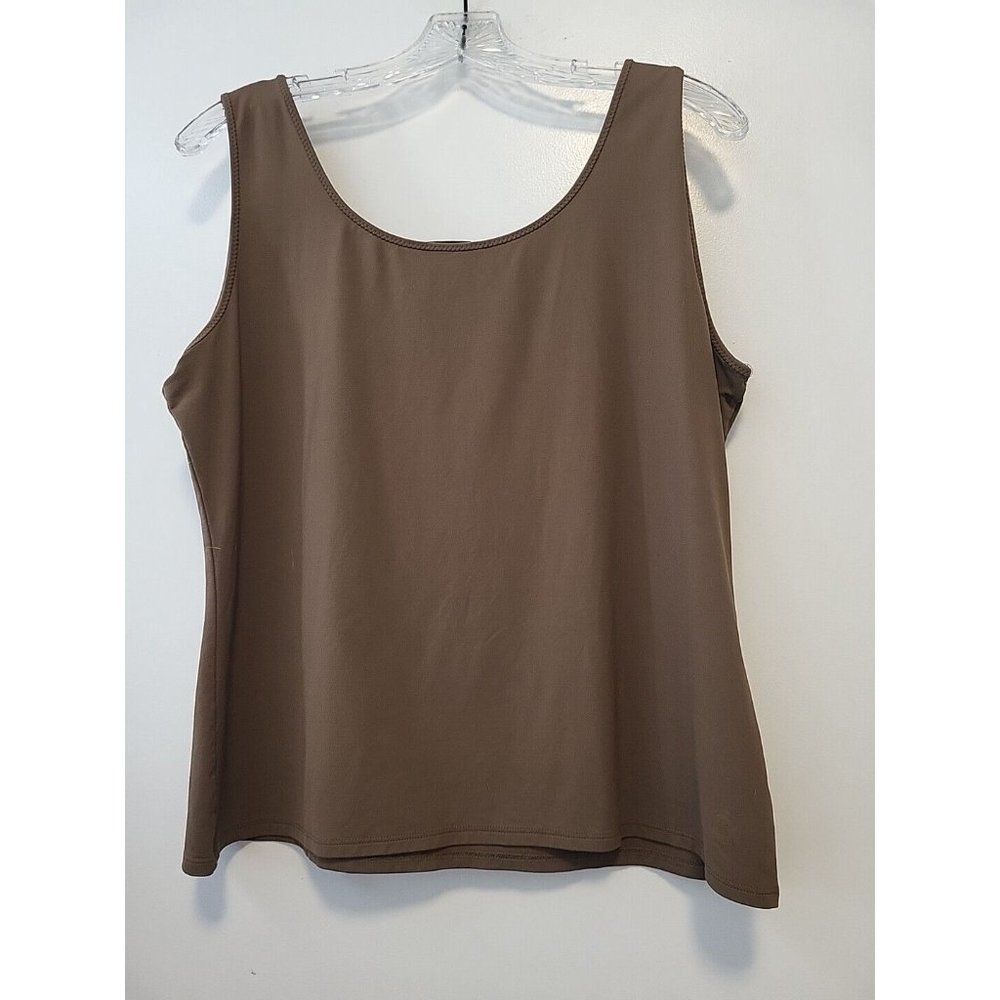 Bogner Women's Tank Top Brown Italy Size 42 US 6